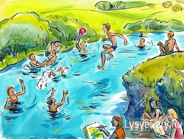 Правила поведения на воде для детей
Правила поведения на воде для детей