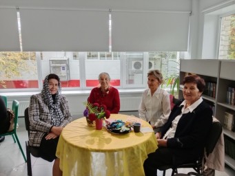 
В районной библиотеке прошло мероприятие "Подарим лучики тепла"
