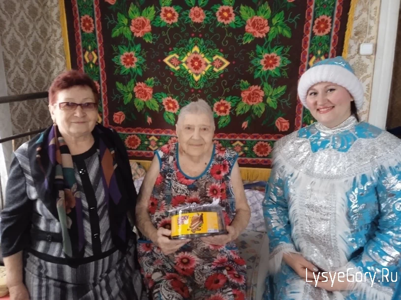 
Поздравление ветеранов
