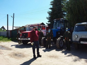 В Лысогорский лесхоз поступила лесопожарная техника и оборудование лесопожарной станции