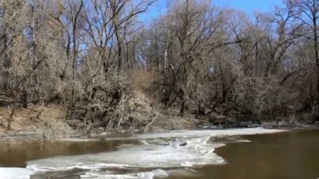 Уровень воды в р. Медведица на 5 марта 2020 года