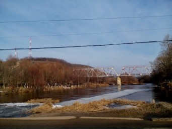 Уровень воды в р. Медведица на 4 марта 2020 года