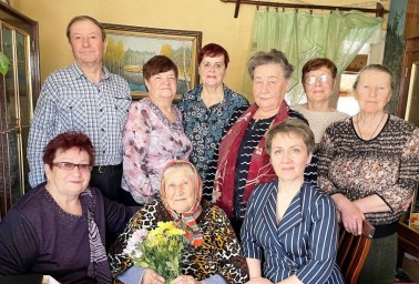 
Жительница посёлка Лысые Горы отметила 95 лет

