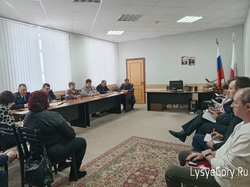 
Сегодня в администрации района прошло заседание антитеррористической комиссии
