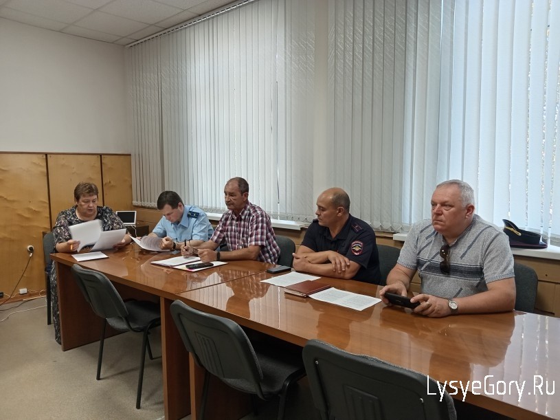 
​В администрации района прошло заседание антитеррористической безопасности по вопросам безопасност