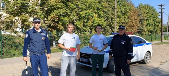 
В Лысых Горах прошла профилактическая акция "Безопасный переход"
