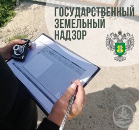 
Новый взгляд на государственный земельный надзор
